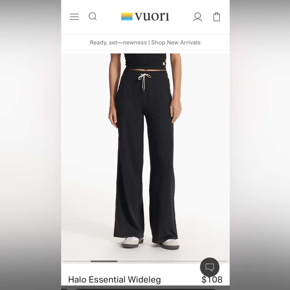 Vuori Halo Essential Wideleg Pants